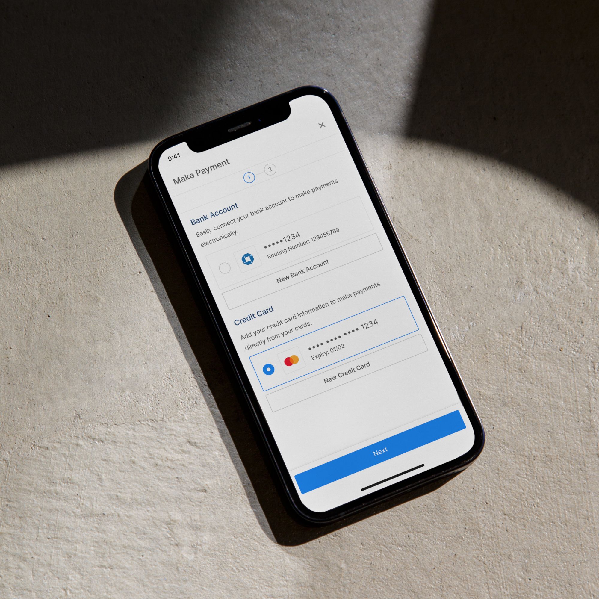 AdvicePay - Payment Selection