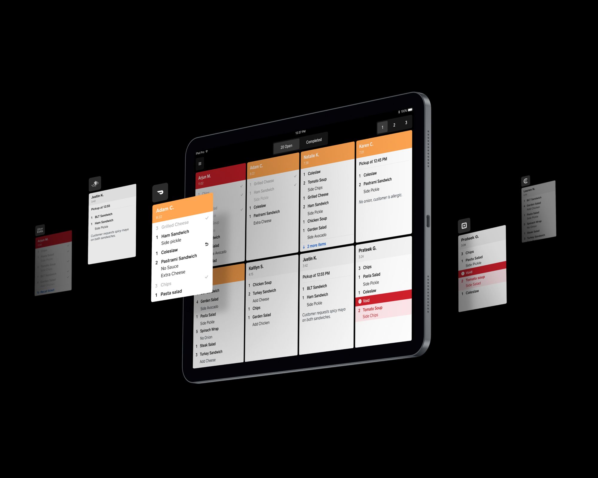 Square - KDS Key Visual