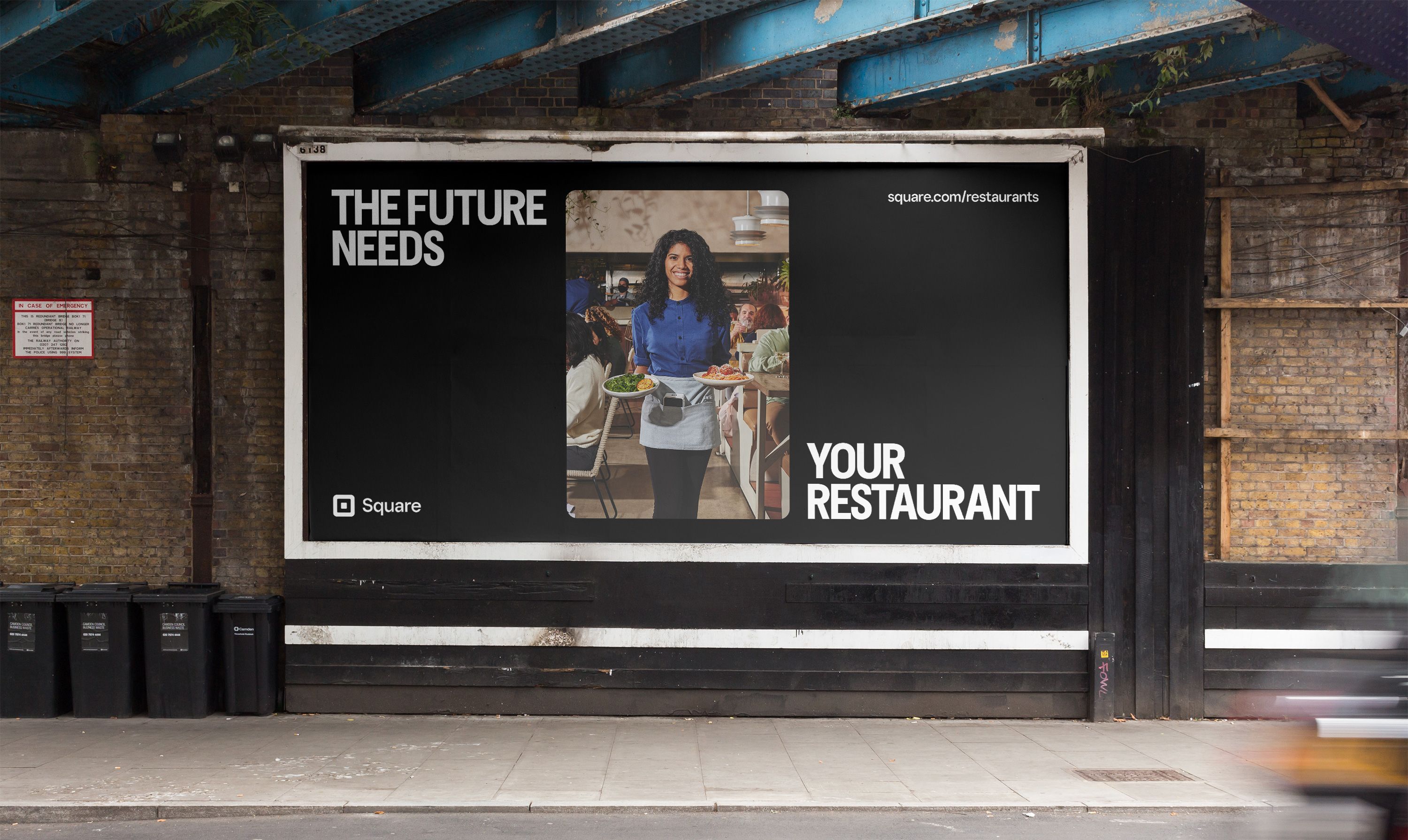 Square - The Future Needs Your Restaurant Billboard